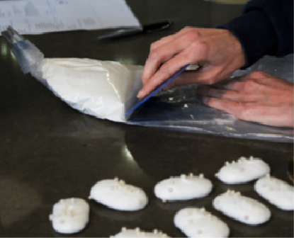 Recette facile vacherin glacé vanille cassis